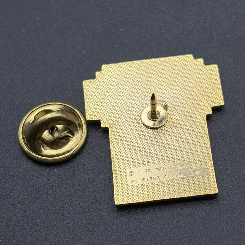 1990 Portland Trailblazers Western Champs NBA‎ Basketball Lapel Hat Pin